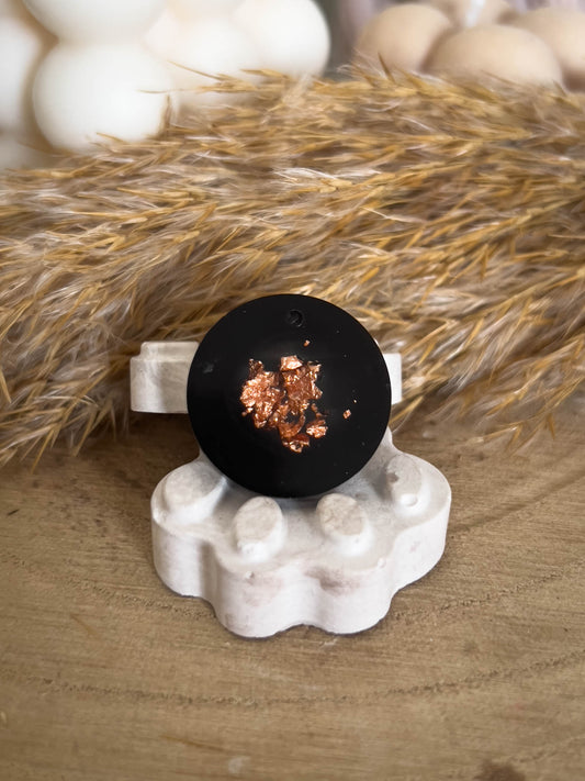 Schwarz & Rosegold Flocken