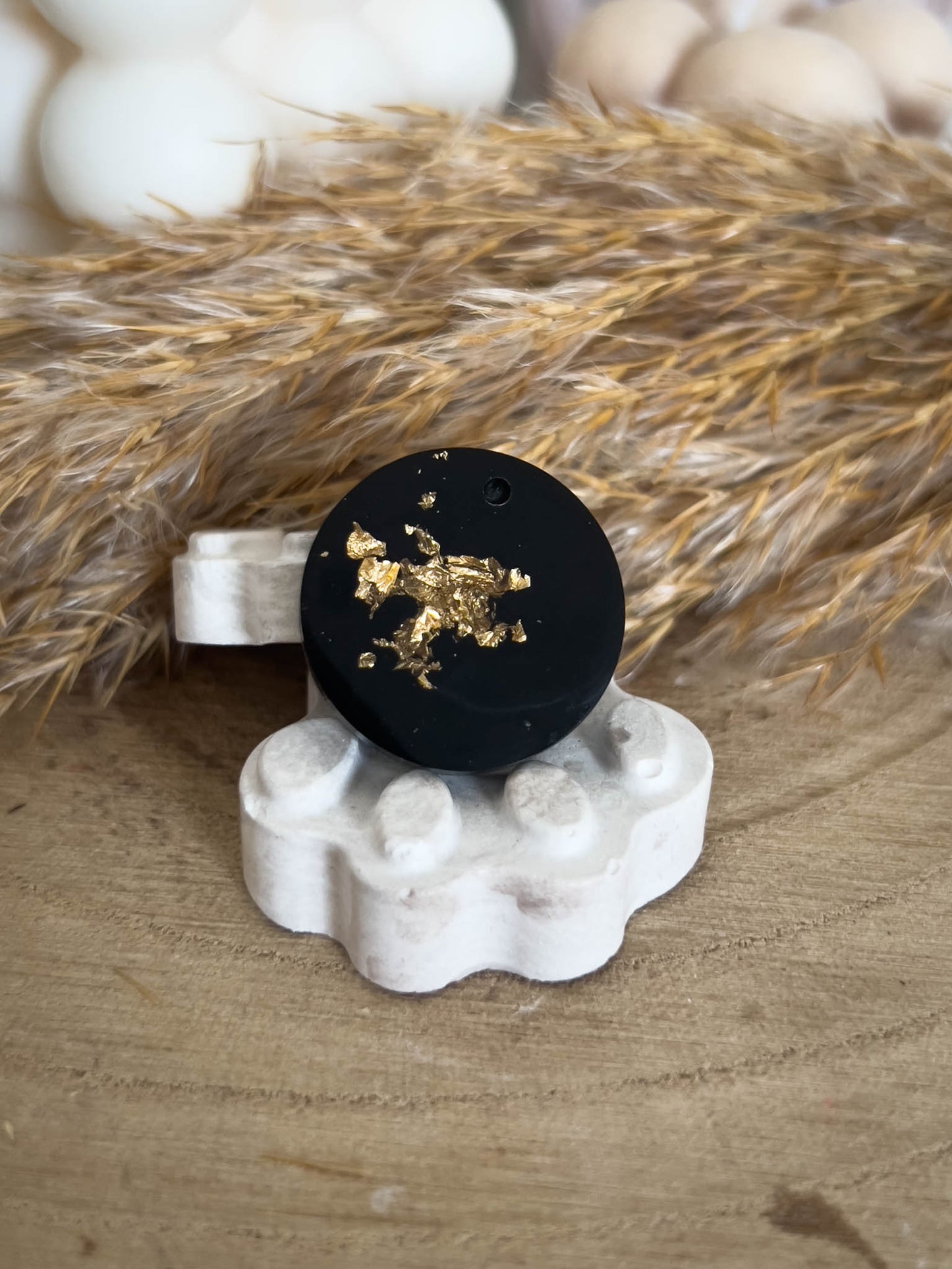 Schwarz &Gold Flocken